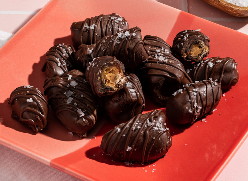 Chocolate covered dates 