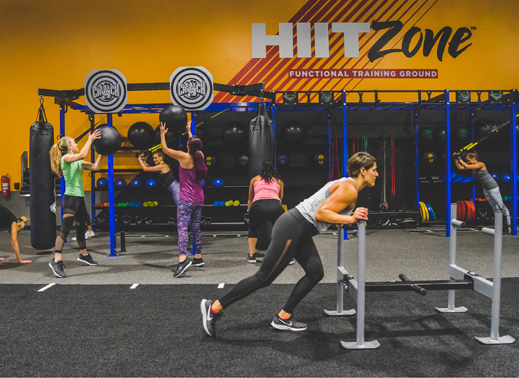 people in hiitzone