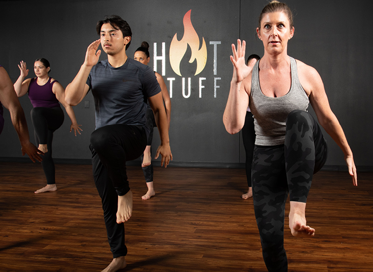 HIIT Group fitness class