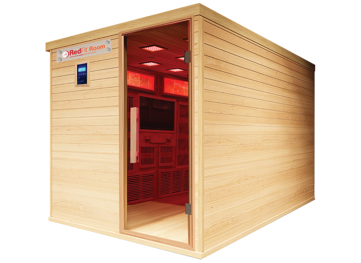 redfit room/ infrared sauna at crunch fitness