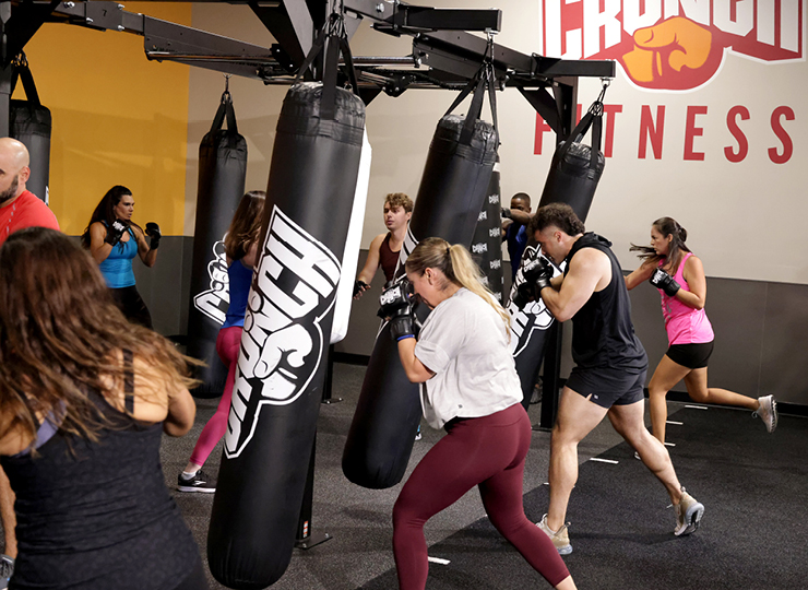 storm hiit class at crunch fitness